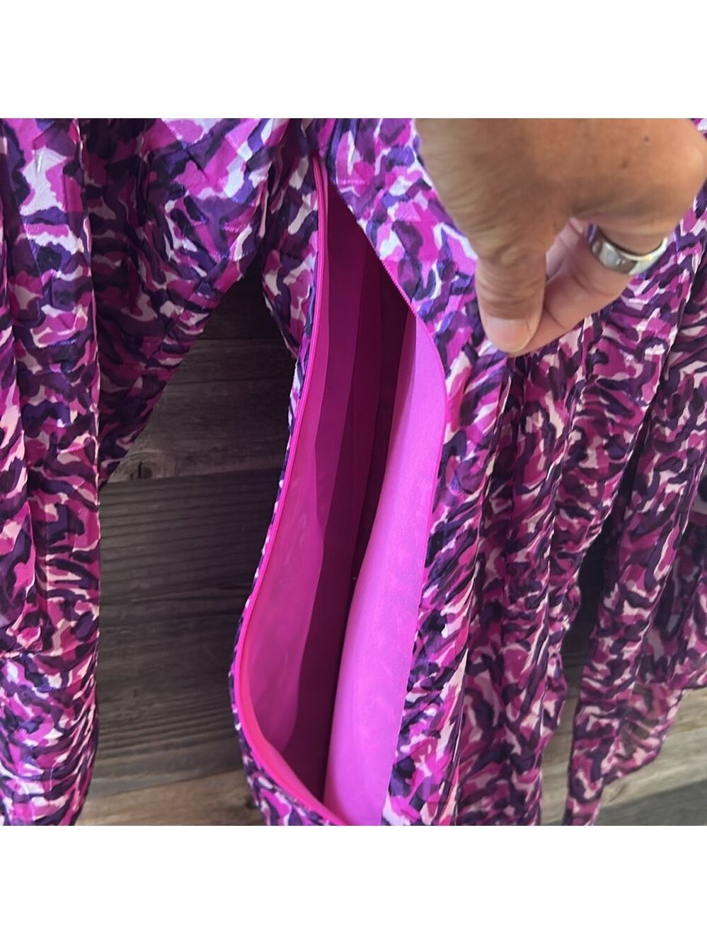 Ramy Brook Kamila Mini Dress Purple Print Size 4 NWT - Picture 13 of 13